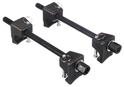 Federabzieher mit Splint MECHANIC SPRING SET 4, schwere Ausführung, 380mm, 2-tlg