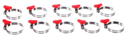 Schlauchschellen mit Schmetterling MECHANIC CONNECT 32-44mm, 10 Stk