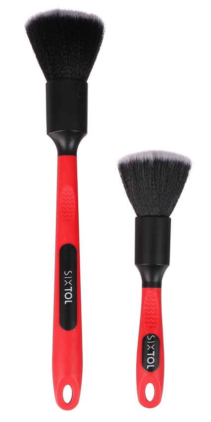 Satz präziser Bürsten mit Ergo-Griff CAR DETAILING BRUSH 2 PRO, 2 Stück