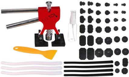 Reparaturset für Dellen an der Karosserie mit Abzieher CAR BODY REPAIR SET 50, 50 Stück