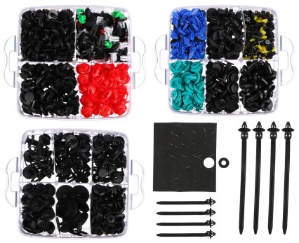 Satz von Klammern, Befestigungen und Bolzen für Fahrzeugverkleidung MECHNIC TRIM CLIP SET 700