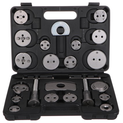 Bremskolbenrücksteller MECHANIC BRAKE SET BLACK 22, 22-teiliges Set