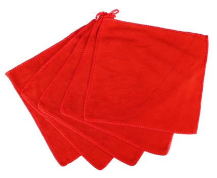 Mikrofaser-Reinigungstücher zum Autowaschen CAR DETAILING WASH TOWEL SET 5, 25x25 cm 450 g/m2 5 Stüc
