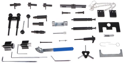 Diesel-/Benzinmotor-Einstellwerkzeug MECHANIC ENGINE TIMING 34, VAG TDI, 34-tlg