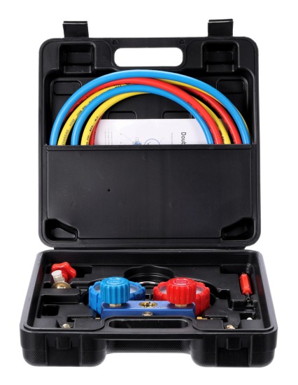 Set zur Druck- und Dichtigkeitsprüfung der Fahrzeugklimaanlage MECHANIC AC TESTER 1