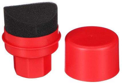 Handgeformter Schwamm zum Wachsen von Autoreifen CAR DETAILING MANUAL PAD 2