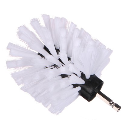 Runde Bohrmaschinenbürste zur Autoreinigung CAR DETAILING DRILL BRUSH ONE SOFT, weich