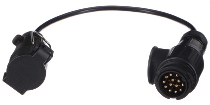 Kabeladapter für Anhängersteckdose TRAILER CABLE 2, 13-7polig, 50 cm