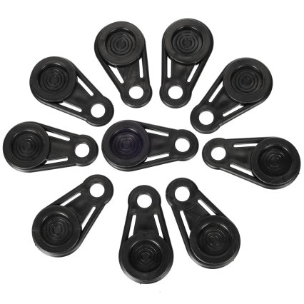 Set von Haltern mit Öse zur Planenbefestigung TRAILER TARP HOOK SET 1, 10 Stk
