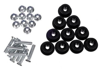 Satz Haken mit Schrauben zur Befestigung von Netz/Plane am Anhänger TRAILER HOOK SET 2, 10 St.