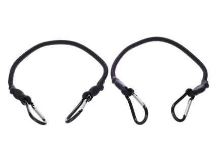Gummispannbänder/Gummizüge CARGO CORD CARABINER 50, 50 cm, 2 Stk