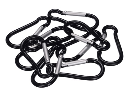 Karabiner für Spannriemen/Gummispanner CARGO CORD, 10 Stück - Ersatzteil