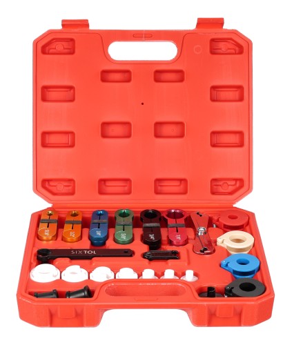Satz zum Trennen von Kraftstoff- und Klimaleitungen MECHANIC AC SET 1, 22-teilig