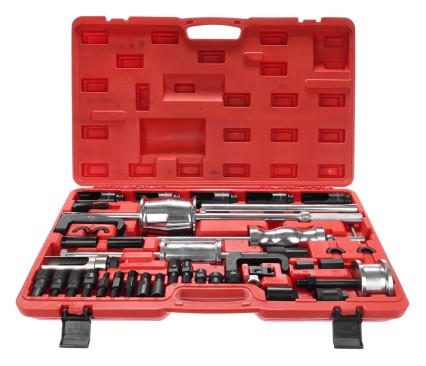 Satz zur Demontage von Einspritzdüsen mit Rückschlaghammer MECHANIC PULLER SET 2, 40 Teile