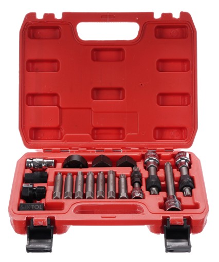 Satz für Montage und Demontage von Riemenscheiben der Lichtmaschine MECHANIC PULLEY SET 2, 18-tlg.