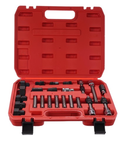 Satz für Montage und Demontage von Lichtmaschinenriemenscheiben MECHANIC PULLEY SET 3, 24 St.