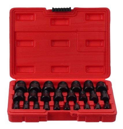 Satz zum Entfernen beschädigter Schrauben und Muttern MECHANIC NUT REMOVER 2, 25-tlg.