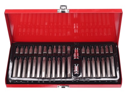 Torx-Bit-Set im Metalletui MECHANIC TORX SET 1, 40-tlg.