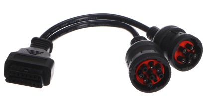 OBD-II-Adapter 9-polig J1939 und 6-polig J1708 MECHANIC CABLE 8