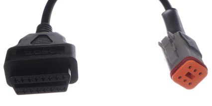 OBD-II-Adapter 6-polig für Harley-Davidson-Motorräder MECHANIC CABLE 21