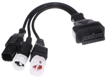 OBD-II-Adapter 3-polig/4-polig/6-polig für Yamaha- und Honda-Motorräder MECHANIC CABLE 22