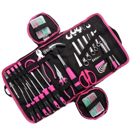 Werkzeugset HOME PINK 120 BAG