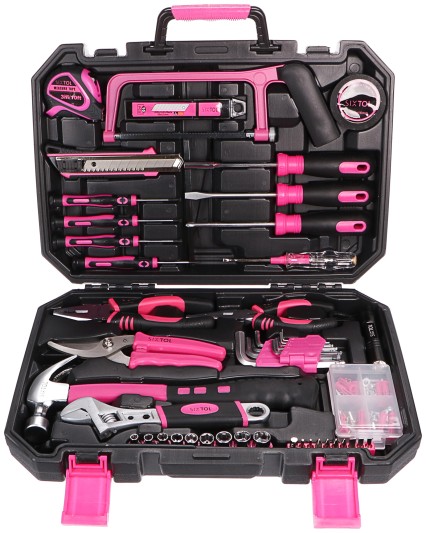 Werkzeugsatz HOME PINK 128