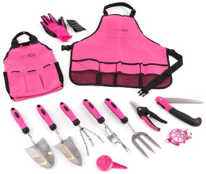 Gartengeräte-Set GARDEN PINK 12