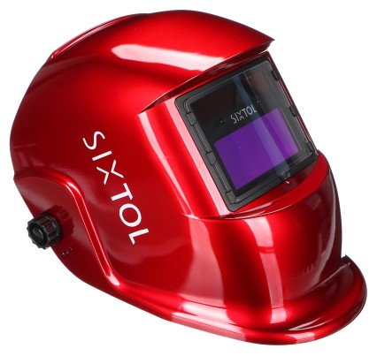 Selbsttönende Schweißmaske WELDING MASK 2, rot