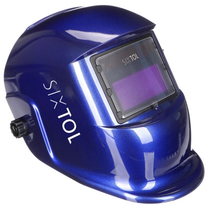Selbstabdunkelnder Schweißhelm WELDING MASK 3, blau