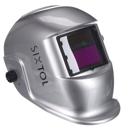 Automatisch abdunkelnder Schweißhelm WELDING MASK 5, silber
