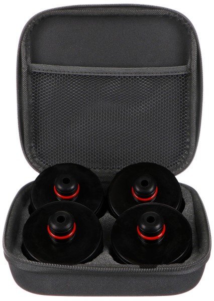 Satz Gummiauflagen für Wagenheber JACK PAD SET 4T für Tesla-Fahrzeuge, Zapfen 24 mm, 4 Stück
