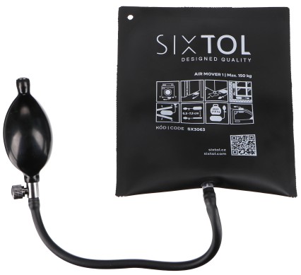 Montage aufblasbarer Beutel AIR MOVER 1, 135kg