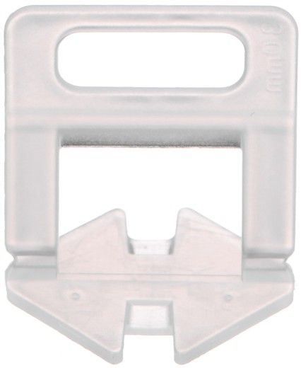 Satz Nivellierspangen LEVEL SYSTEM T-HOLD 2mm, 500 Stk.