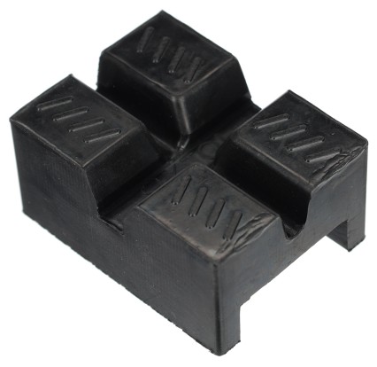 Gummiauflage für klappbaren Unterstellbock MECHANIC CAR STAND, 83×62×40 mm