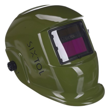 Automatisch abdunkelnder Schweißhelm WELDING MASK 6, grün