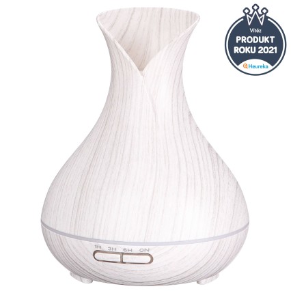 Aroma-Diffusor Vulcan Weißes Holz 350ml