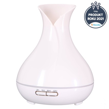 Aroma Diffusor Vulcan weiß glänzend 350ml