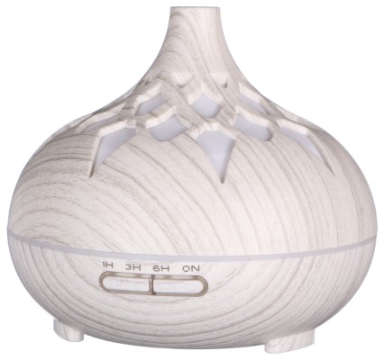Aroma Diffusor Palm weiß Holz 500ml