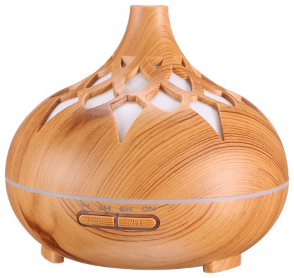 Aroma-Diffusor Palm helles Holz 500 ml