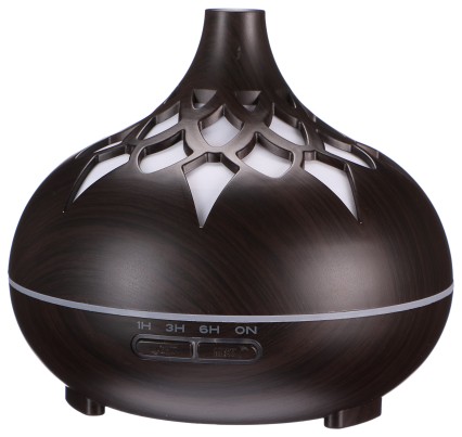 Aroma Diffusor Palm dunkles Holz 500ml