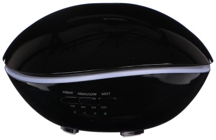 Aroma-Diffusor Stone schwarz glänzend 500 ml