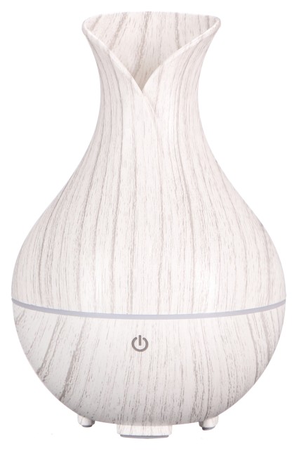 Aroma-Diffuser Bloom weißes Holz 200 ml