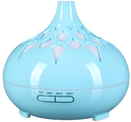 Aroma-Diffusor Palm blau glänzend 500ml