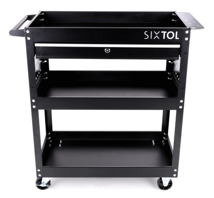 Werkstattwagen für Werkzeug MECHANIC TROLLEY ROGER DRAWER, 3 Ablagen + 1 Schublade