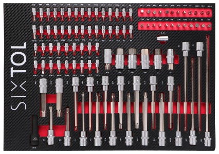 Werkzeugmodul für Werkstattwagen MECHANIC TOOL TRAY 2, 102 Stück