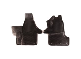 3D Gummifußmatten VOLKSWAGEN Transporter (T6), 2015->, VAN, (Europa), 2 Stück