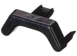Kunststoff-Endkappe der Schiene des Fahrradträgers BIKE 2 / 3 / 4, schwarz - Ersatzteil
