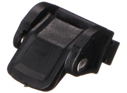 Kunststoffschließe für Spannband des Fahrradträgers BIKE 2 / 3 / 4, schwarz - Ersatzteil