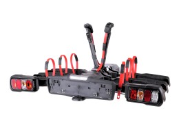 Fahrradträger für die Anhängerkupplung E-BIKE 3 PREMIUM - 3 E-Bikes, Tragfähigkeit 60 kg, klappbar